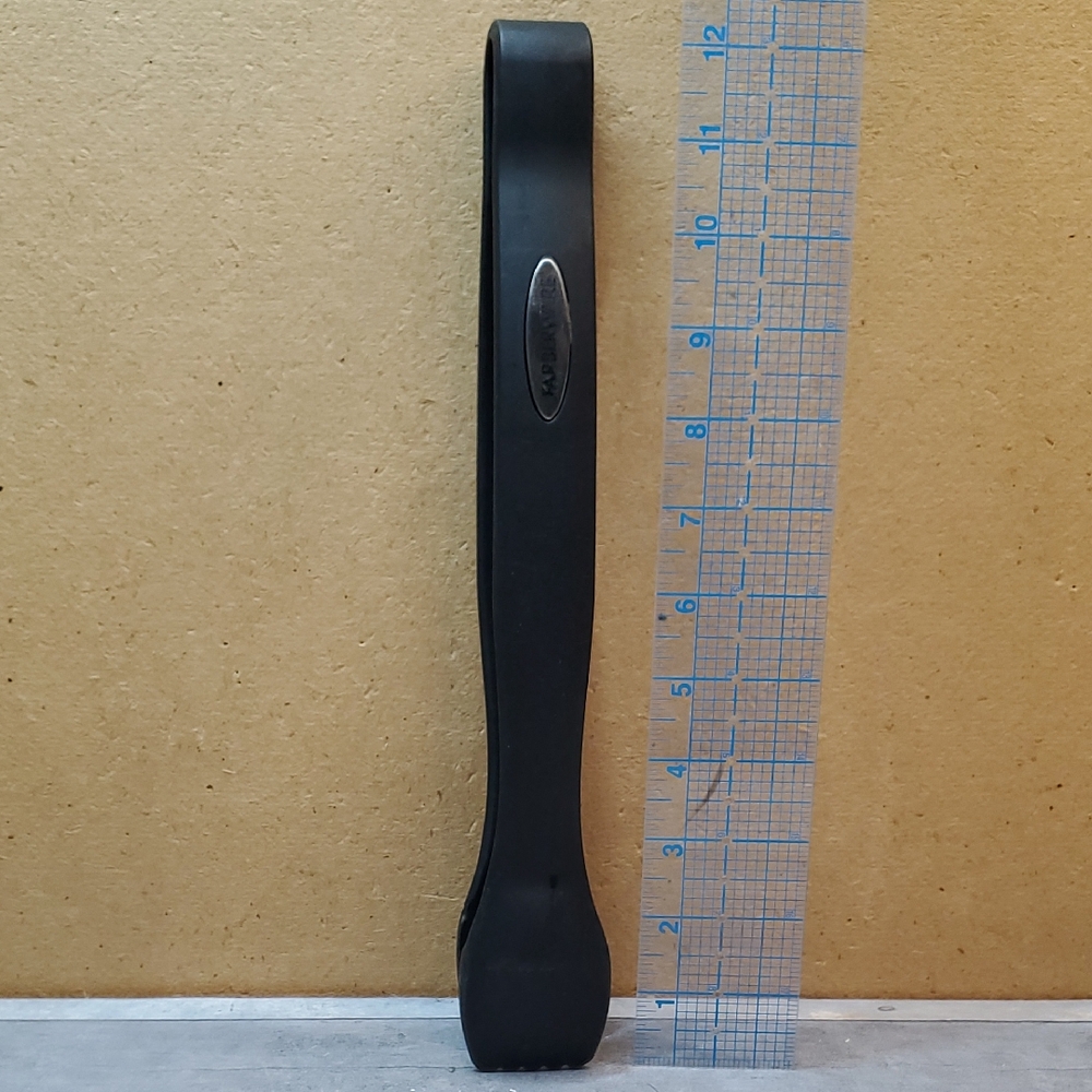 Farberware Silicone Black Tongs